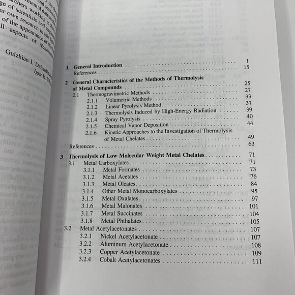 Nanomaterials Preparation by Thermolysis of Metal Chelates Book Softcover - Picture 7 of 11